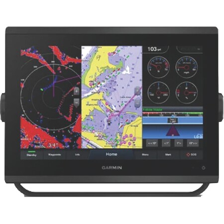 Garmin GPSMAP 1243 GPS/Chartplotter, Non-sonar w/Bluechart G3 & LakeVÜ G3 010-02367-01